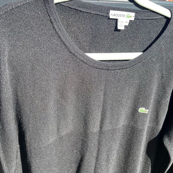 Lacoste Long Sleeve Sweater Dress - Picture 9 of 10